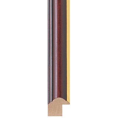 Bordeaux 20 Mahogany Gold | 60cm x 120cm Panoramic Frame